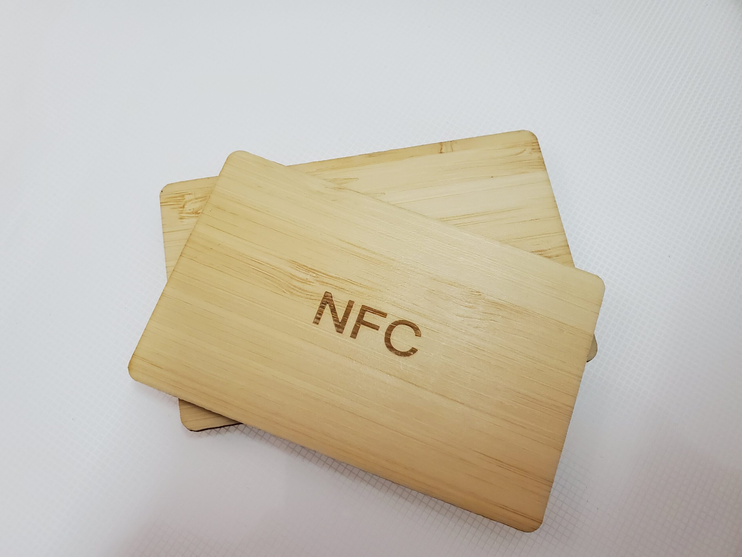 RFID NFC Bamboo Wooden Card 1.3-3.0mm thickness (5)